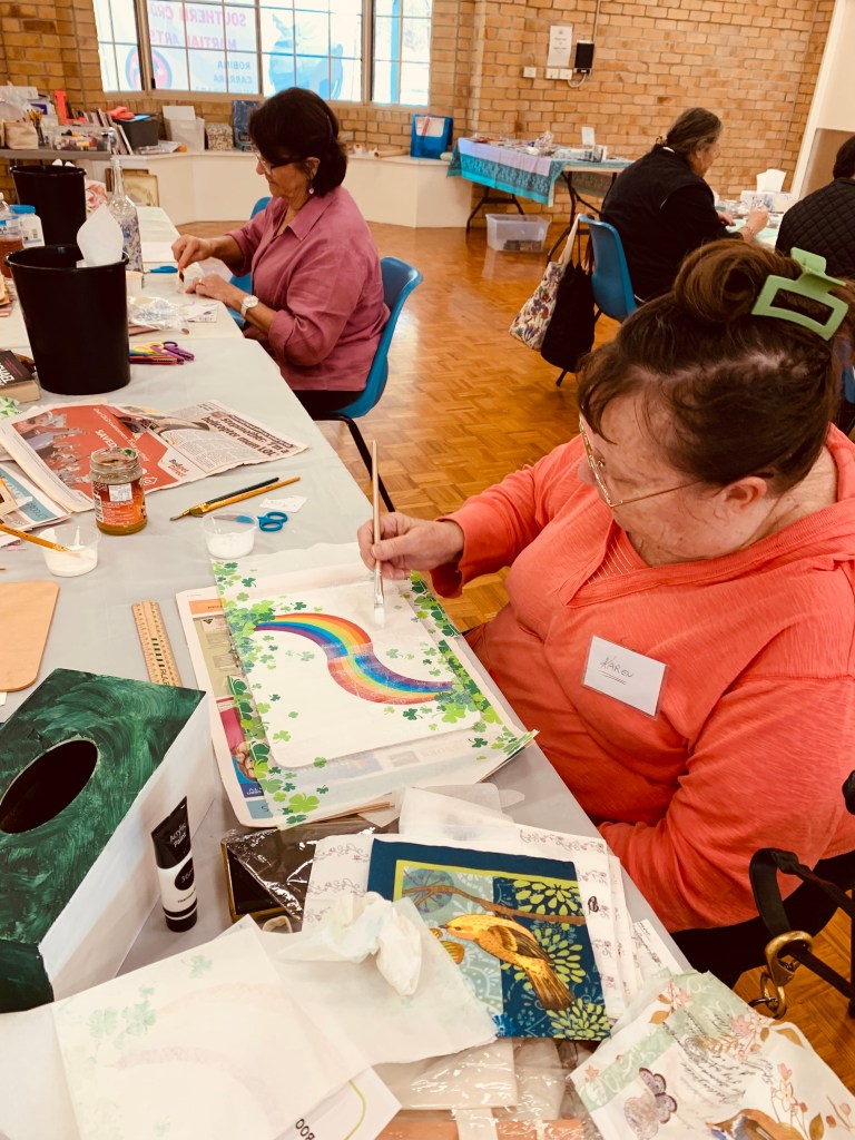 Art and conversation workshop